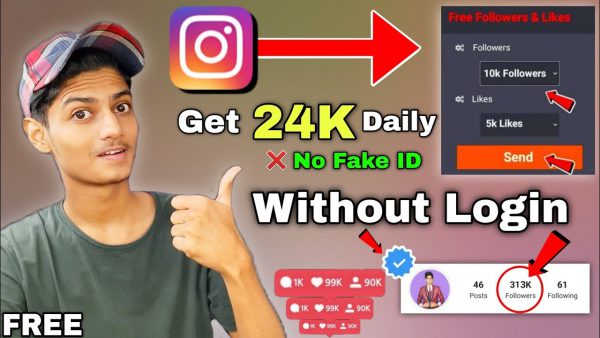 FREE INSTAGRAM 100 REAL FOLLOWERS 12000 Daily How To scaled | AdsMember