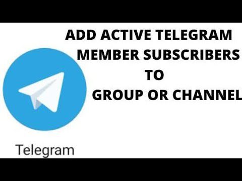 How To Add Unlimited Members On your Telegram ChannelGroup 20212022 | AdsMember