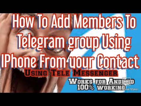 How To Add unlimited Members to your Telegram group Using | AdsMember