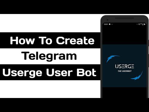 How To Create Telegram Userge User Bot adsmember | AdsMember