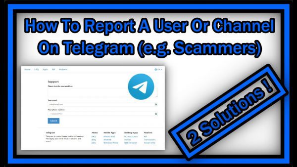 How To Report A User Or Channel On Telegram eg scaled | AdsMember