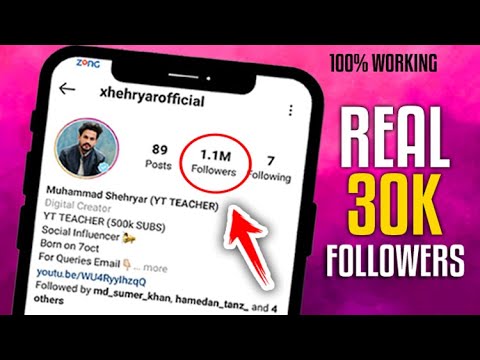 How to Get Real INSTAGRAM FOLLOWERS in 2022 How | AdsMember