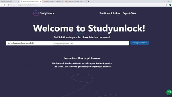 StudyUnlockcom Free Chegg Unlock Homework Question Check out scaled | AdsMember