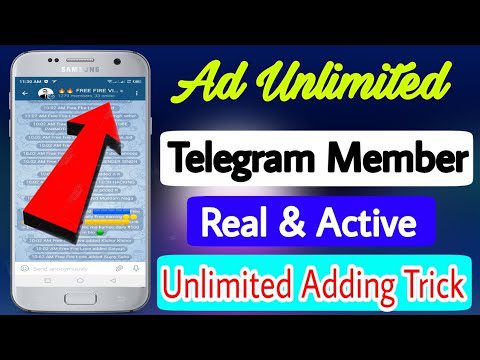 Telegram Hack Add Unlimited Members from any Group to | AdsMember