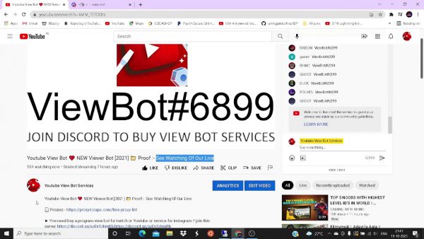 YOUTUBE VIEW BOT VIEWBOT YOUTUBE ULTRA CHATBOT scaled | AdsMember