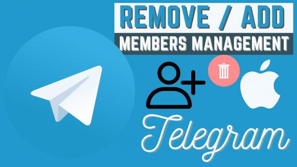 how add and remove group members on telegram from an scaled | AdsMember