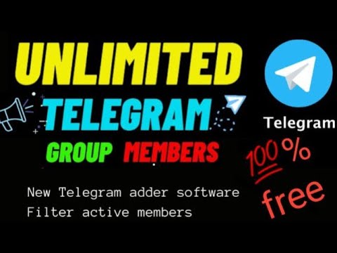 how to add unlimited members in telegram group Telegram | AdsMember