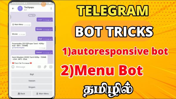 how to create auto responsive bot in telegram tamil scaled | AdsMember